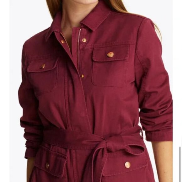 Draper James Cotton Twill Field Utility Jacket - Picture 3 of 10